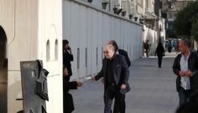 أشرف زكي وحميدة وليلى علوي في جنازة سمير سيف