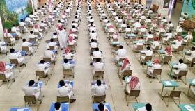 طلاب المرحلة الابتدائية في المملكة يبدأون الامتحانات التحريرية النهائية عقب انقطاعها لسنوات