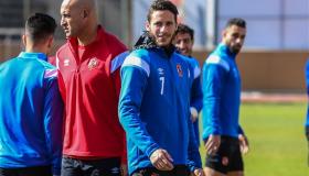 تدريبات خاصة للاعبي الأهلي استعدادا لـ حرس الحدود