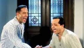 محمد هنيدي يسخر من صورته بزي رياضي مع أشرف عبدالباقي: “كريستيانو عبدالباقى”