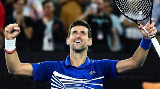نوفاك دجوكوفيتش يواصل زحفه في بطولة روما للتنس