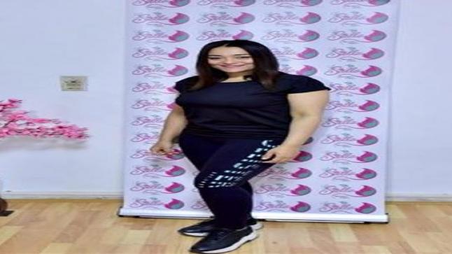 راندا البحيري في صورة جديدة: أنا طولت أزاي؟