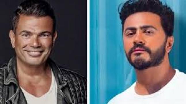 بسبب عمليات التجميل.. فنان يثير الجدل: تامر حسني وعمرو دياب “زميلات”